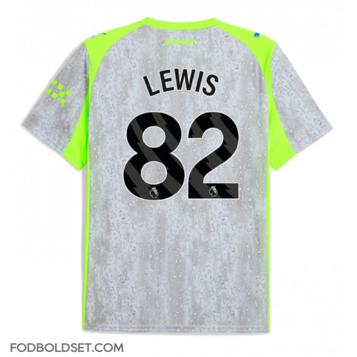 Manchester City Rico Lewis #82 Tredjetrøje 2025-26 Kortærmet